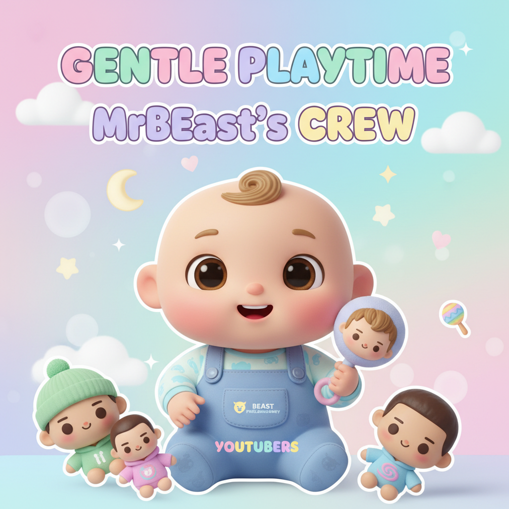Gentle Playtime with MrBeast's Friends