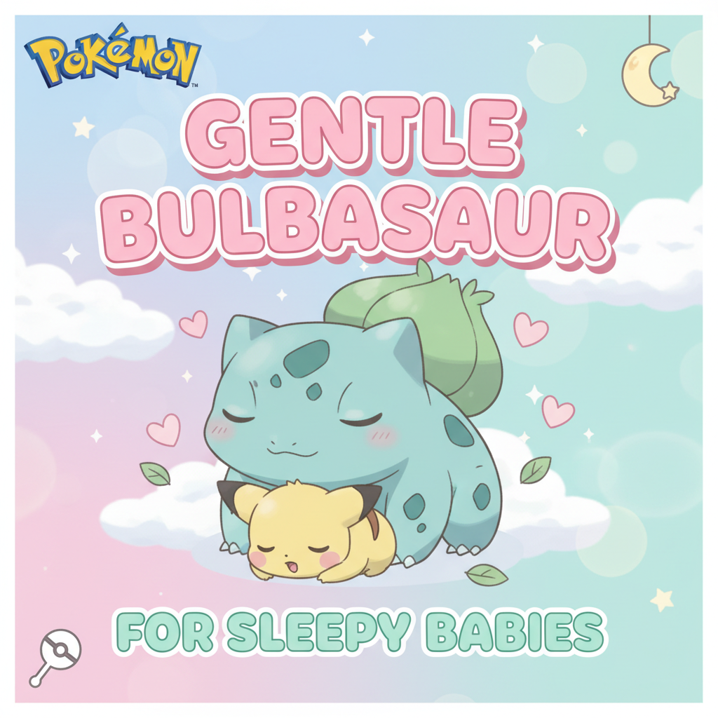 Blid Bulbasaur til søvnige babyer 🌿