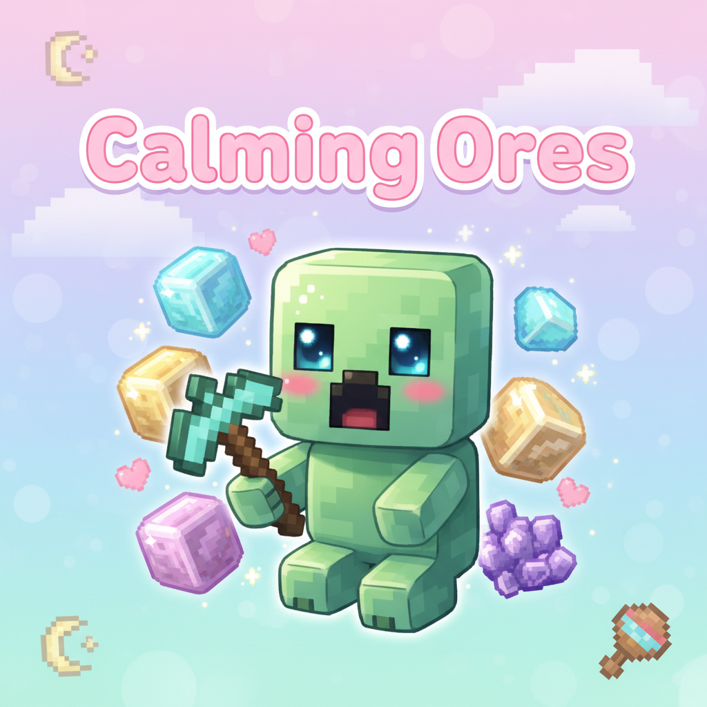 Bebek Uykusu İçin Sakinleştiren Minecraft Cevherleri 😴