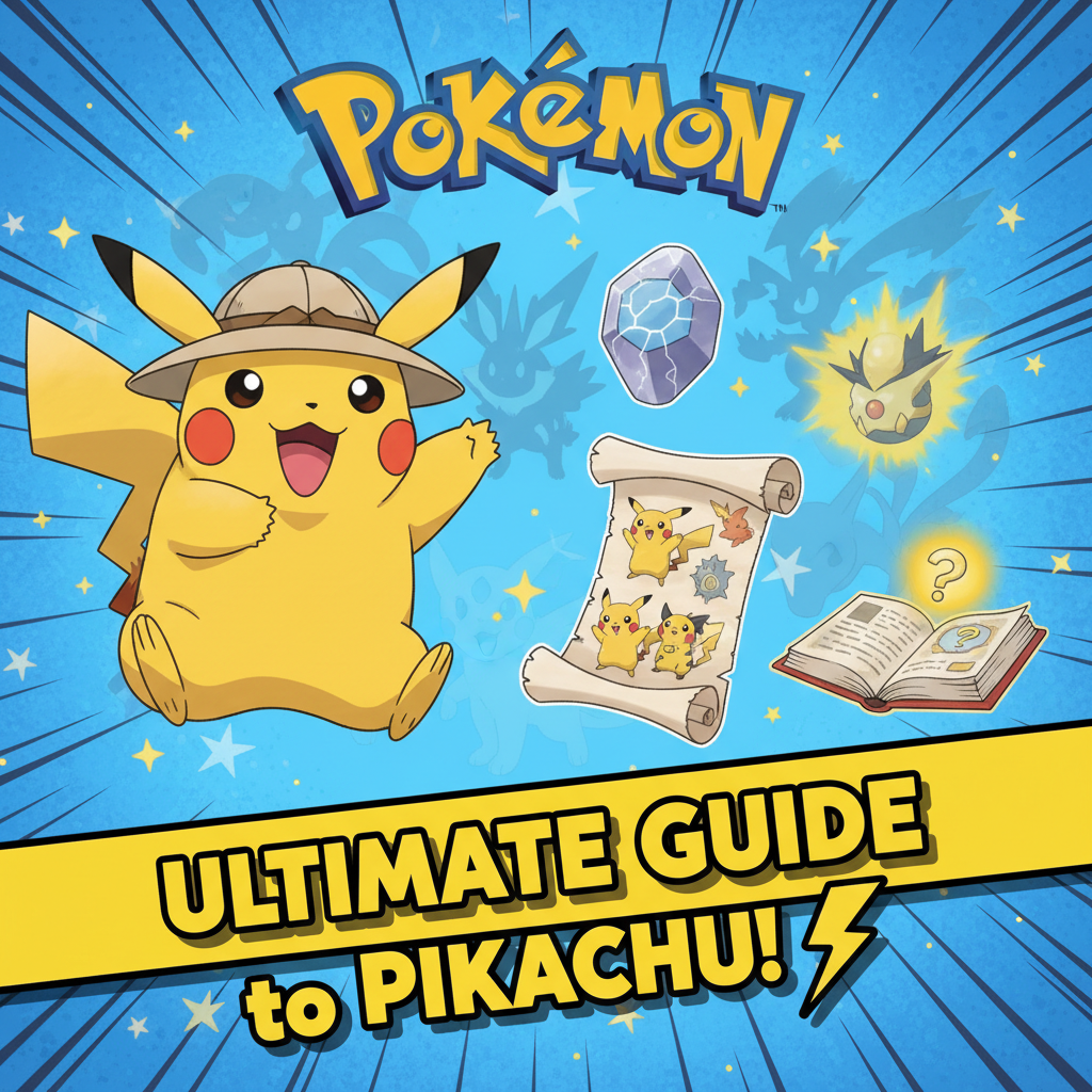 ULTIMATIV Guide til Pikachu (Udvikling, Historie & Hemmeligheder!) ⚡