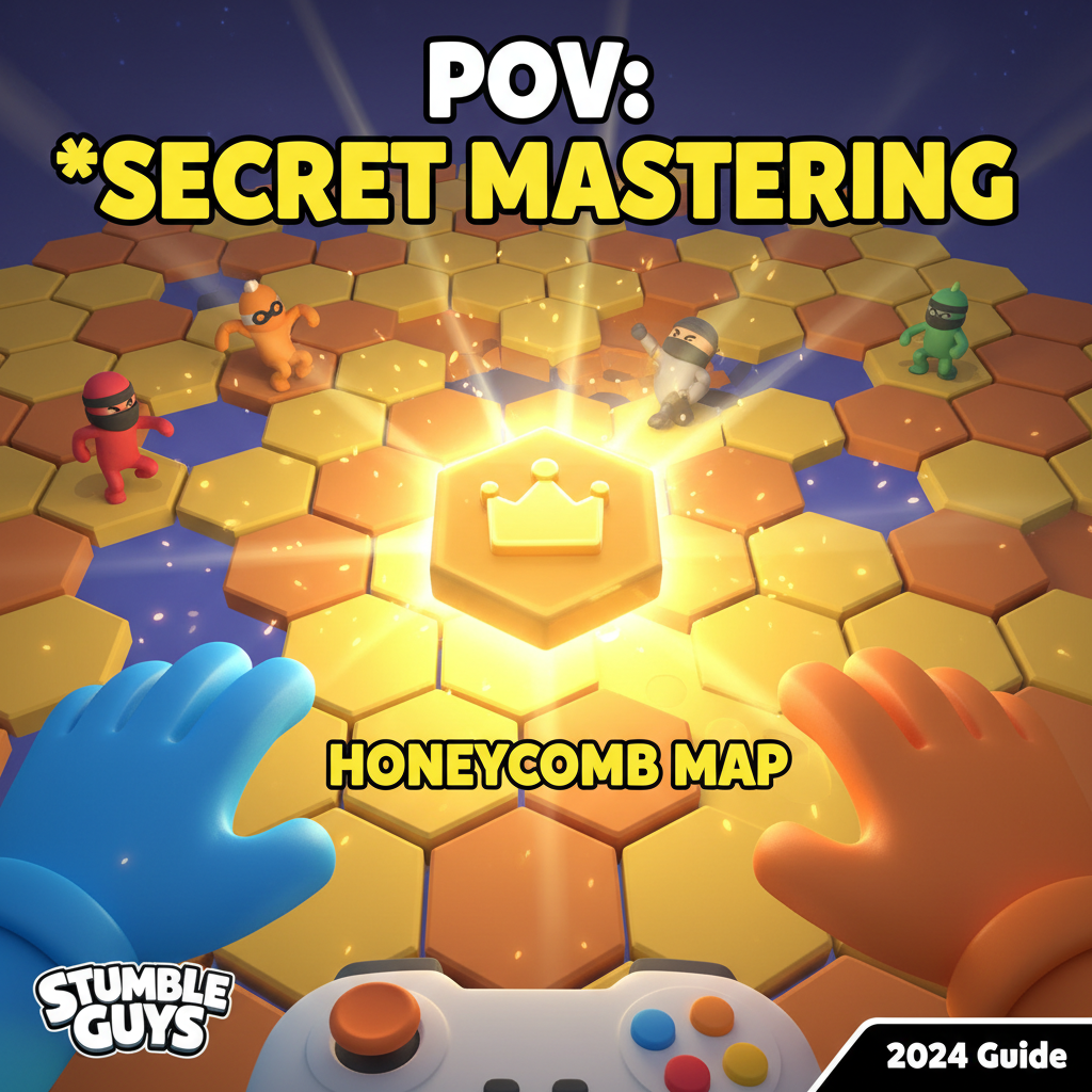 ULTIMATE Honeycomb Guide! Master Stumble Guys Honeycomb Map 2024! 🎮⭐
