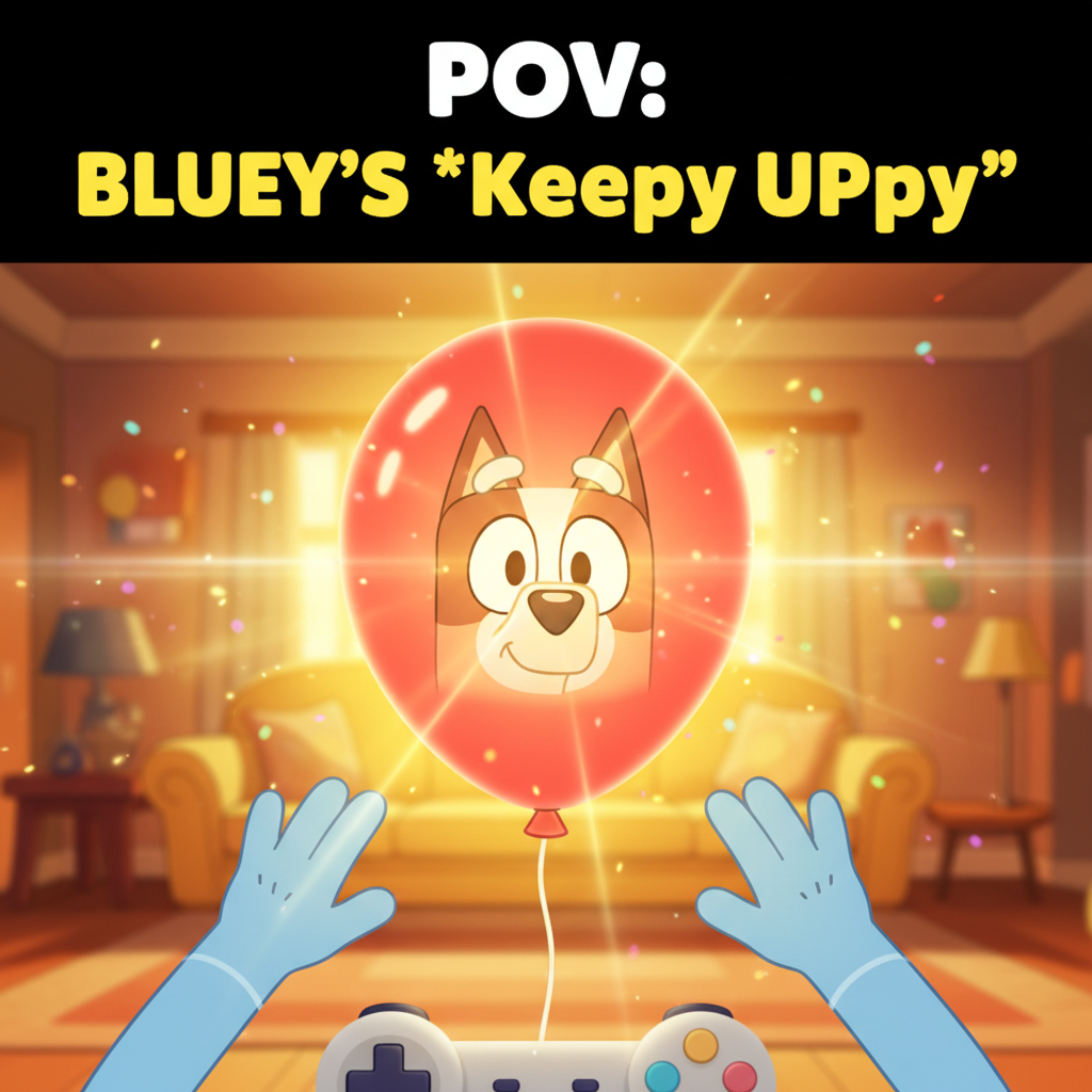 Bluey "Keepy Uppy": (MEGA sjove facts!)