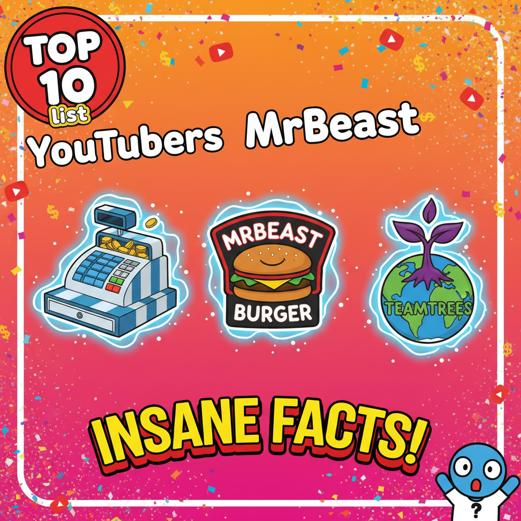 10 SKØRE Sandheder om MrBeast, du ikke kendte! 🤯 (2024)