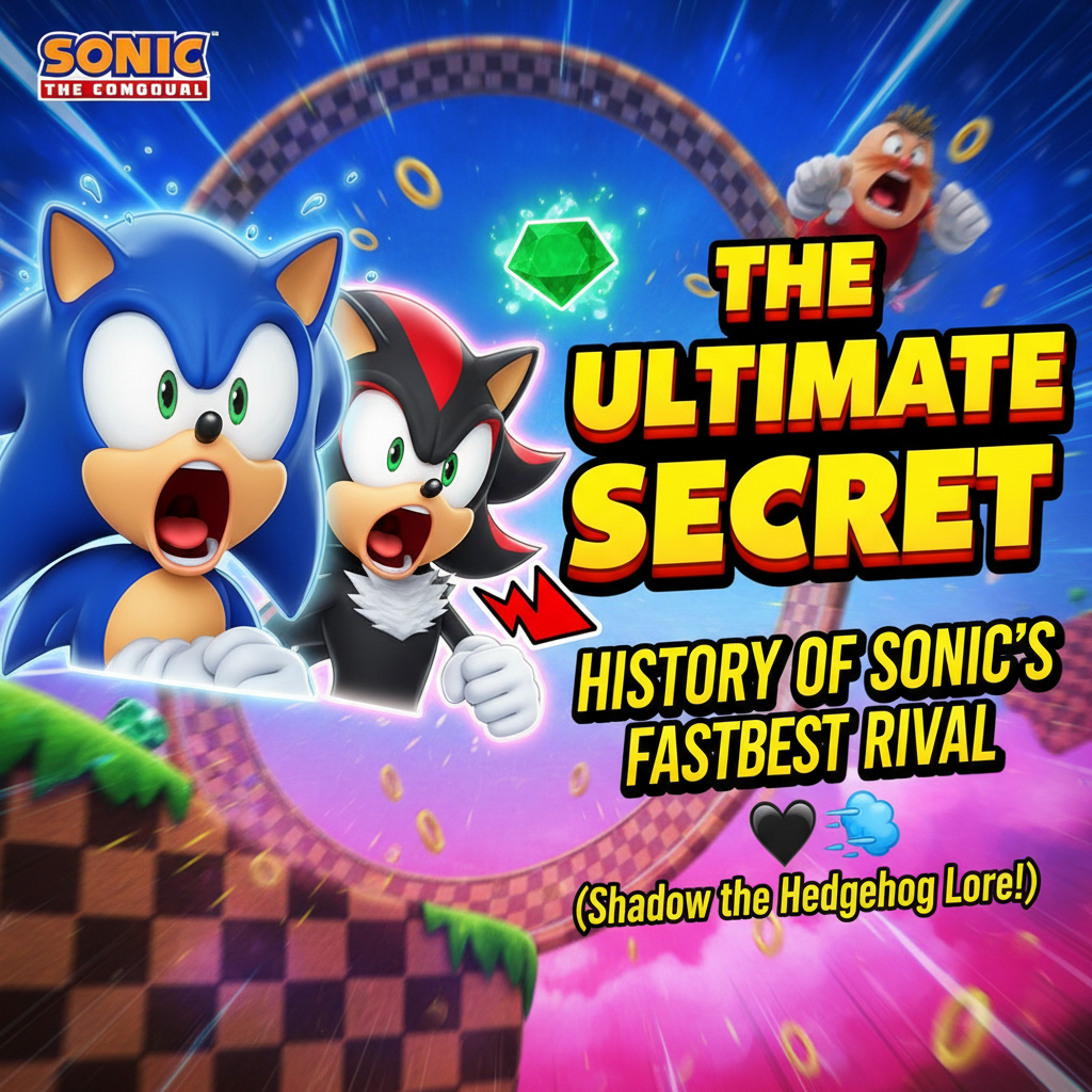 Shadow the Hedgehogs hemmelige historie! 🖤💨