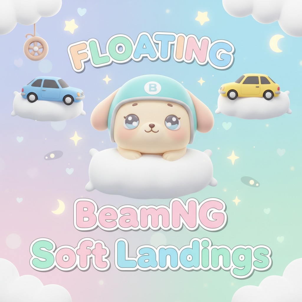Blide BeamNG bilflyvninger ☁️