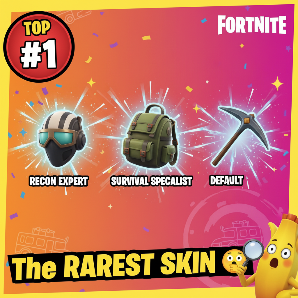La Skin Más RARA de Fortnite (¡Recon Expert 2024!) 🤫