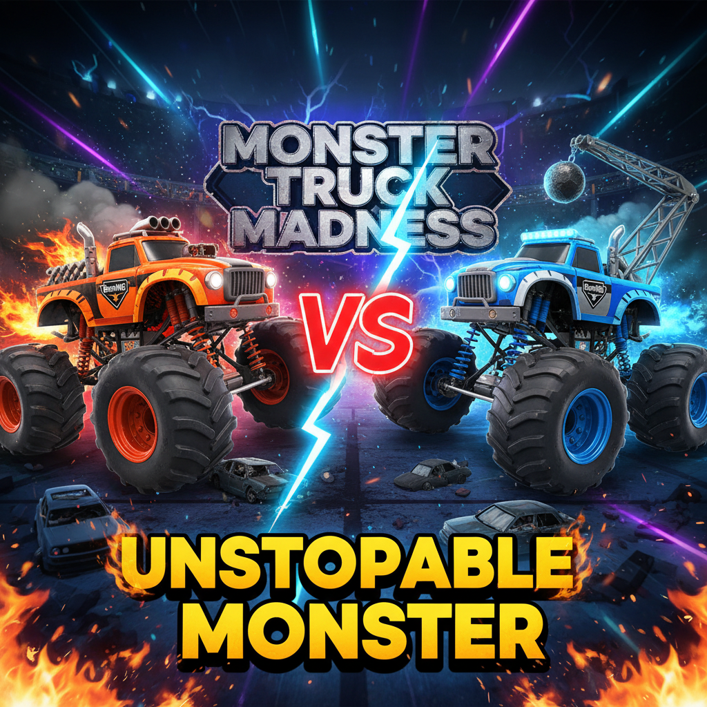 BeamNG Monster Truck MAYHEM! 💥 UNSTOPPABLE Crushing Fun! 🎮