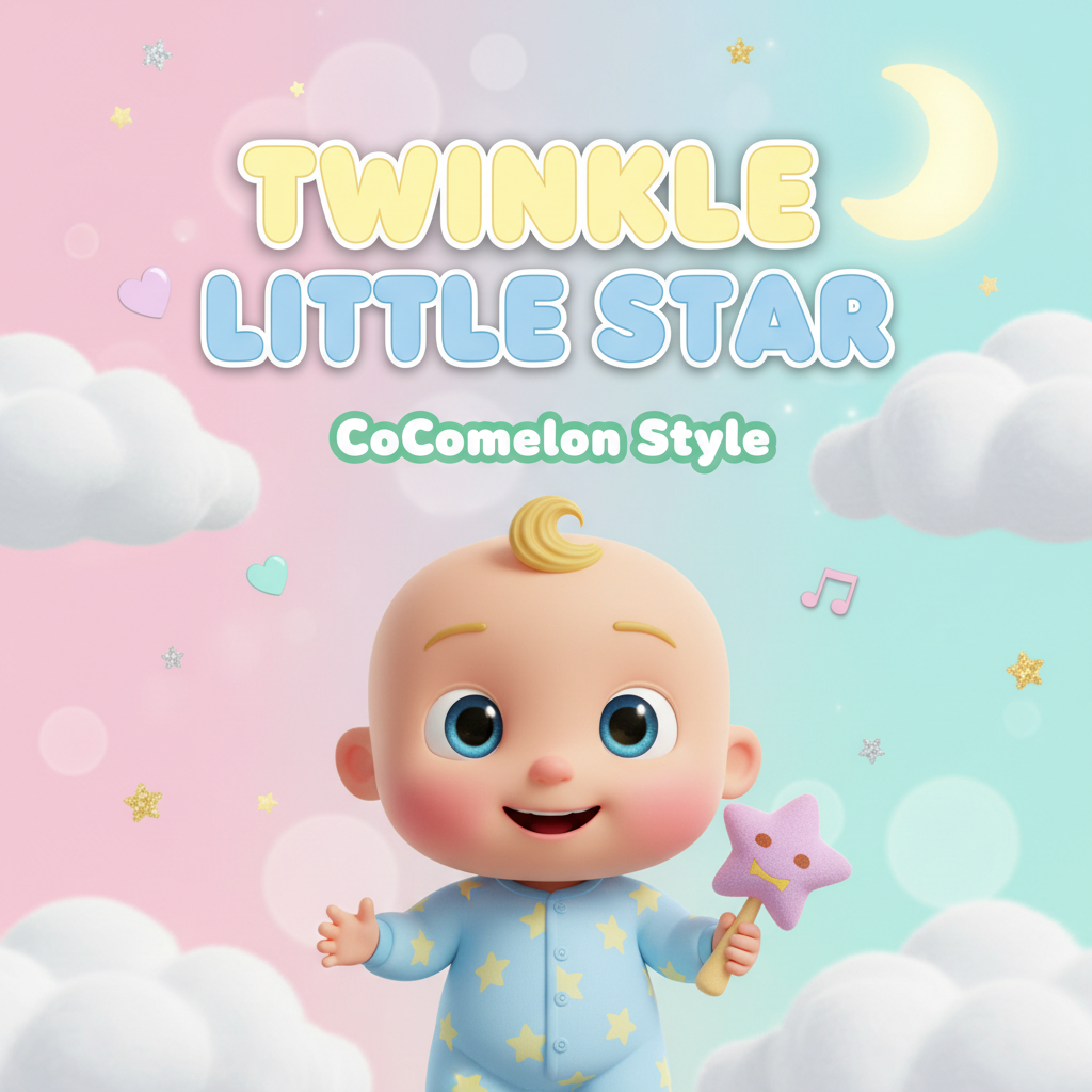 🌟 NEW! Twinkle Twinkle Little Star Lullaby - CoComelon for Sweet Dreams! ✨