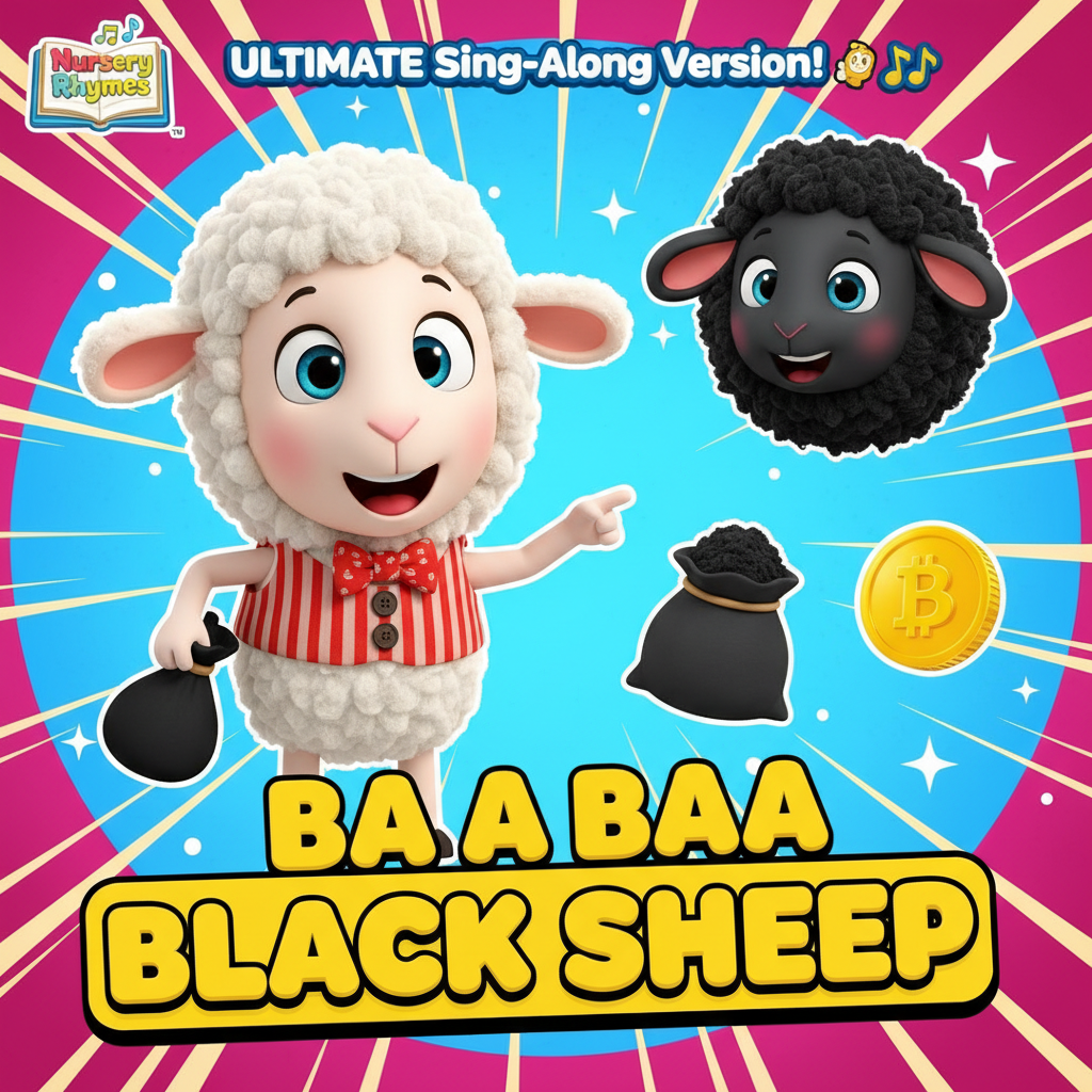 Baa Baa Black Sheep 🐑🎶 Syng med os!