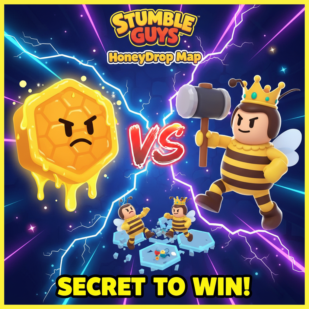 ULTIMATE Stumble Guys HoneyDrop Win Guide! ⭐ SECRET Tips & Tricks for Kids!