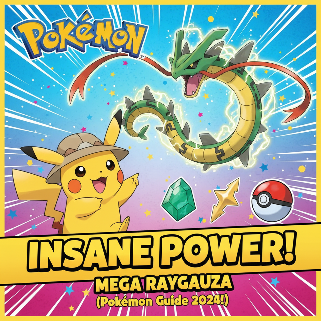 Den ABSURDE KRAFT af Mega Rayquaza (Pokémon Guide 2024!)