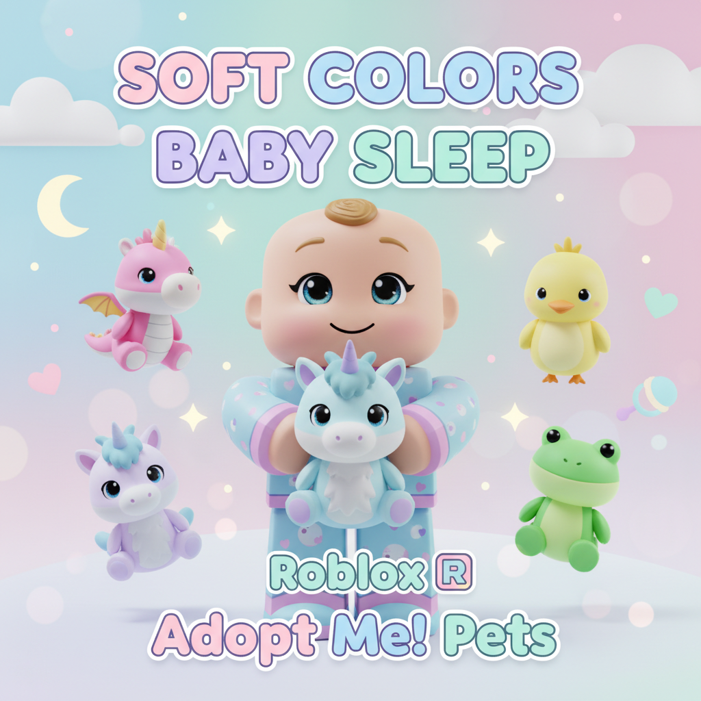 Roblox Blide Farver til Baby Dodo 😴