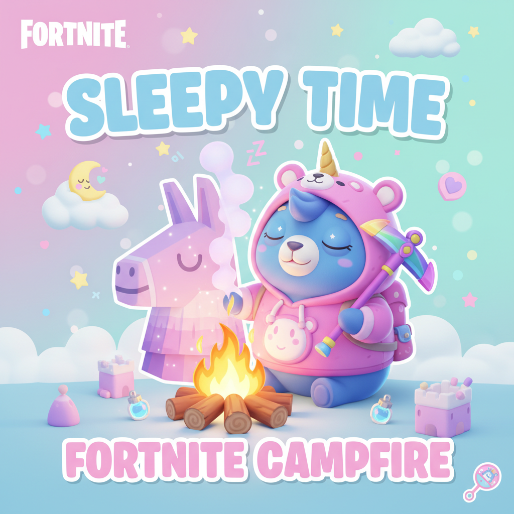 Fortnite Sove Tid: Beroligende Lejrbål Lyde 🏕️