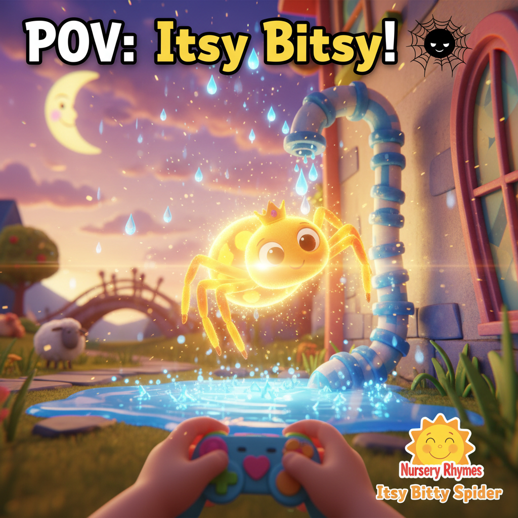 Gå ikke glip af Itsy Bitsy Spiders utrolige klatretur! #Shorts