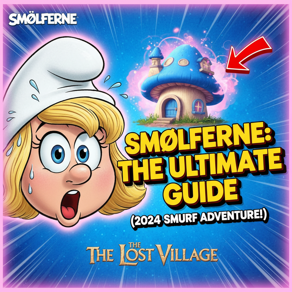Smølferne: The ULTIMATE Guide to "The Lost Village" (2024 SMURF ADVENTURE!)