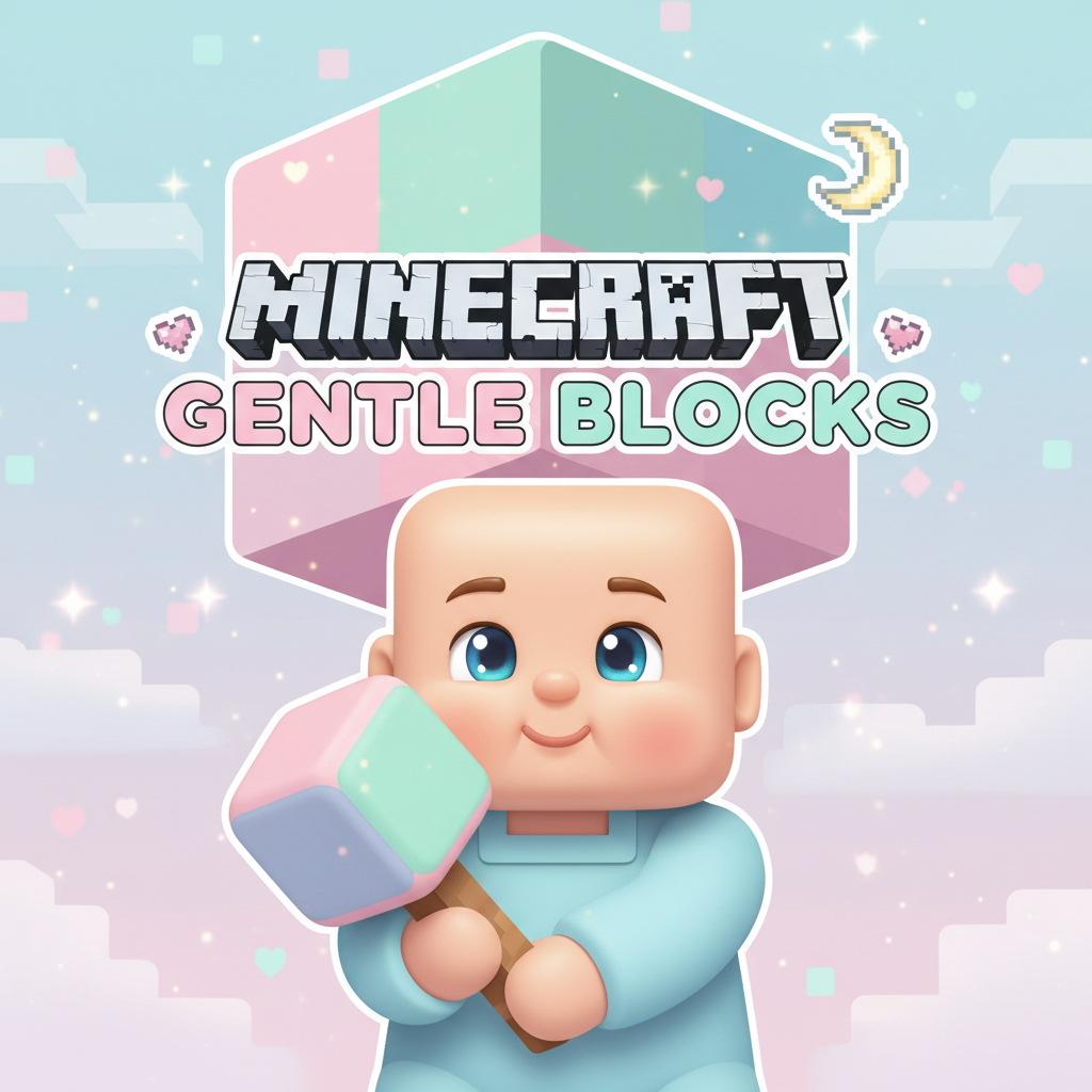 Calm Minecraft Blocks 🧱 Gentle Blocks Sleep Aid