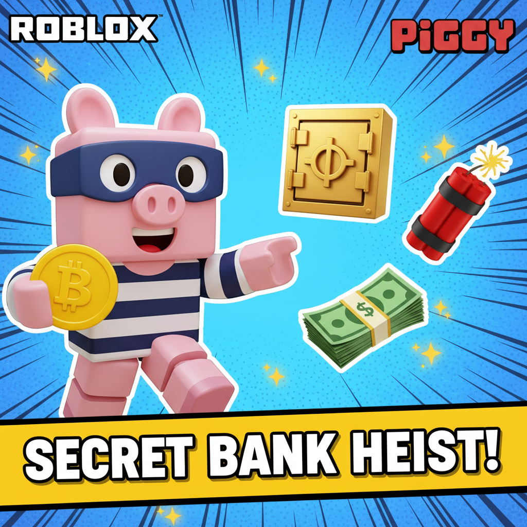 ROBLOX PIGGY: Can We Beat The NEW Secret Bank HEIST?! (2024)