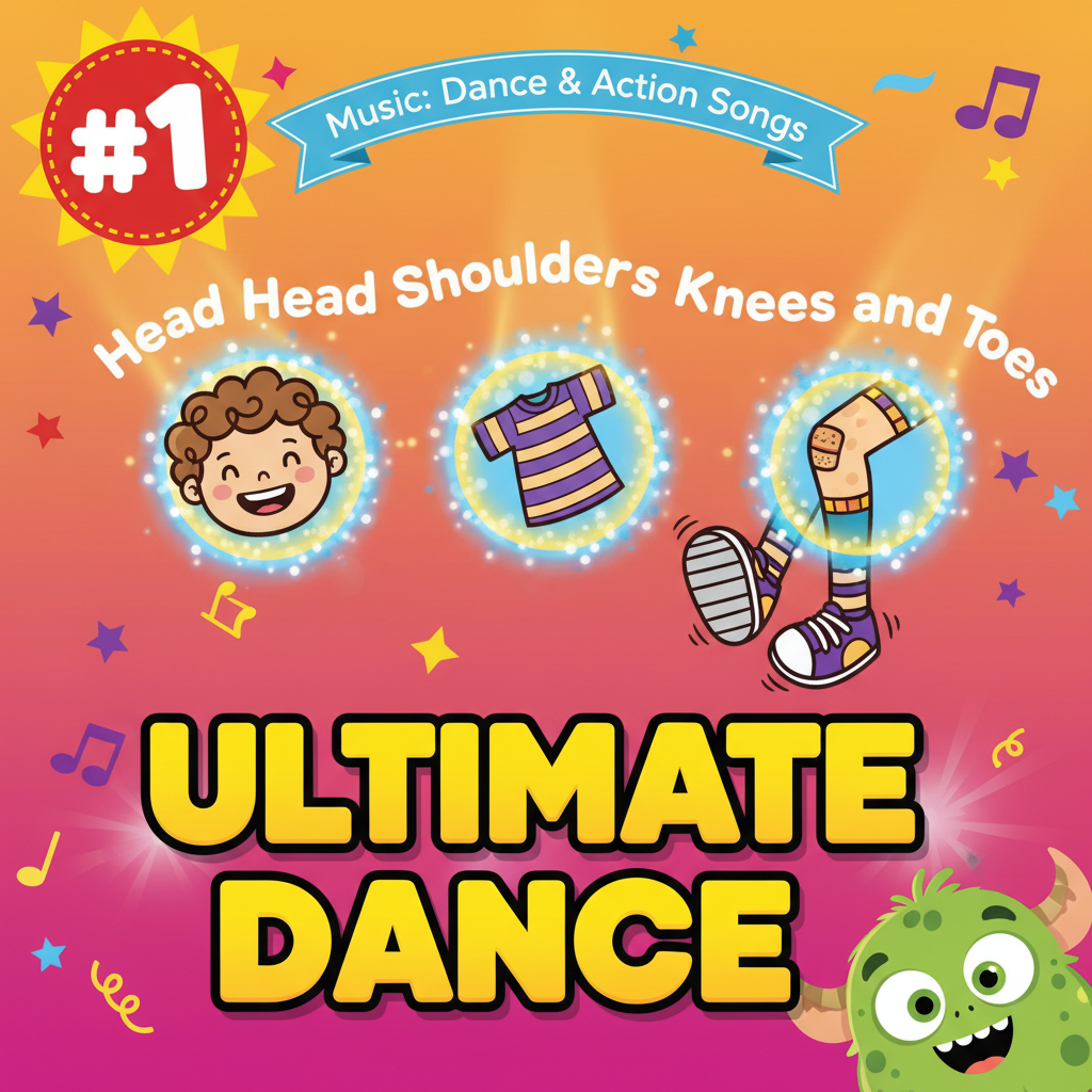 🔥 Ultimate "Head, Shoulders, Knees & Toes" Dance Party! (2024 Kids Fun) #Shorts