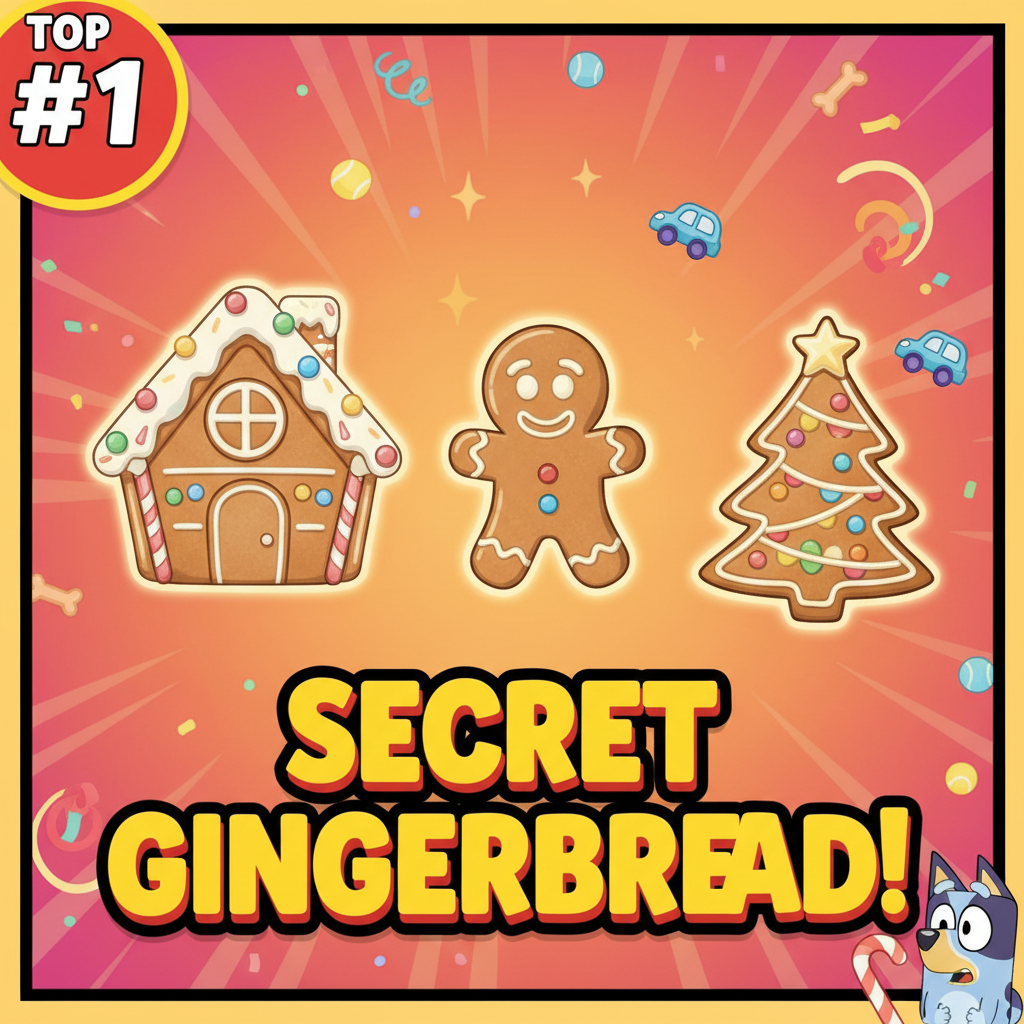 Bluey: UNLOCKING The SECRET GINGERBREAD HOUSE Game! (Hidden Mini-Game)