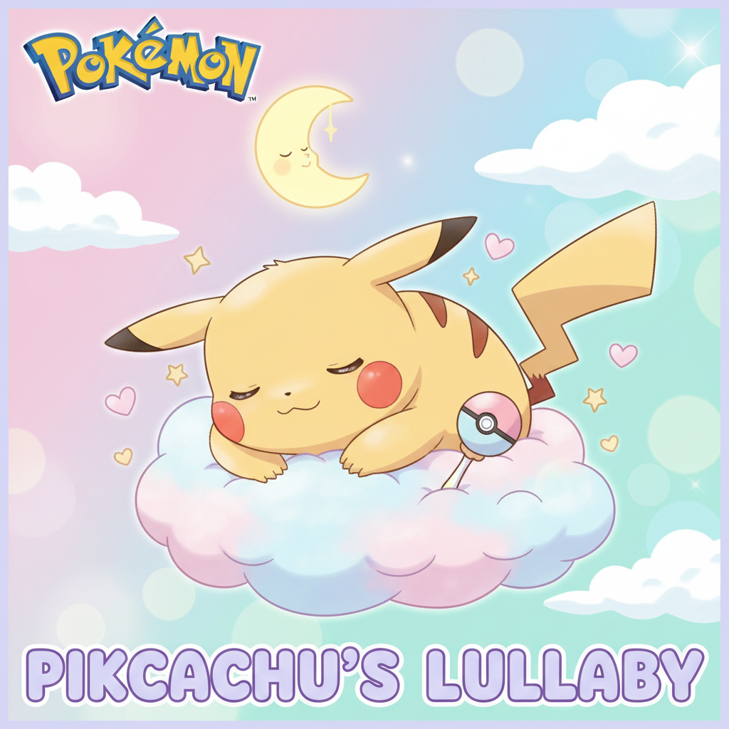 Pikachu’s Sweetest Lullaby for Baby Sleep 🌙
