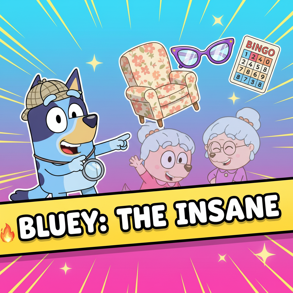 🔥Bluey: Bedstemødrenes skøre historie! (2024 Ultimativ Guide) #Shorts