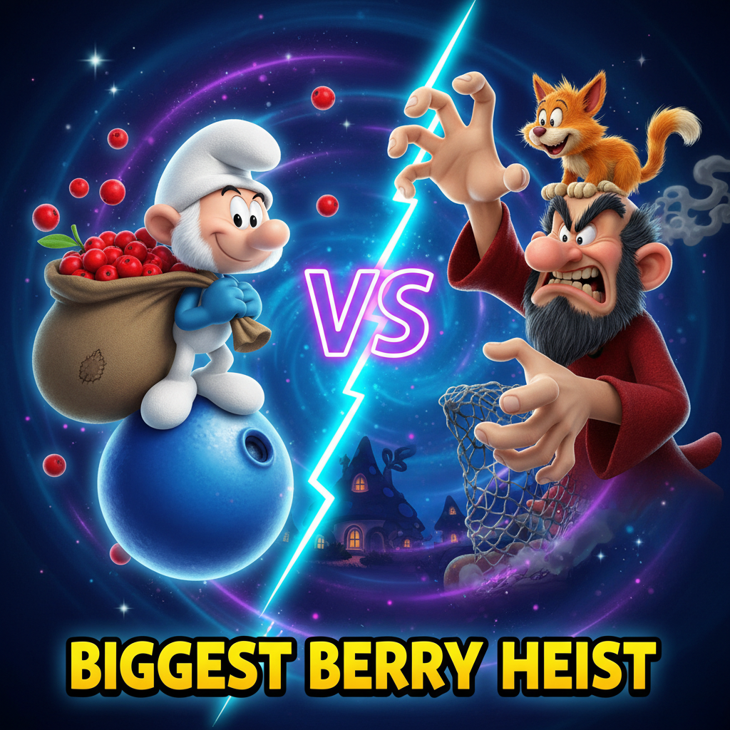 The BIGGEST Smølferne Berry Heist EVER! (Smurfberry Secret Revealed!)